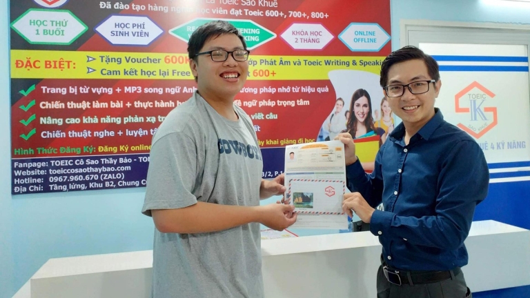 Trung tâm TOEIC Cô Sao Thầy Bảo