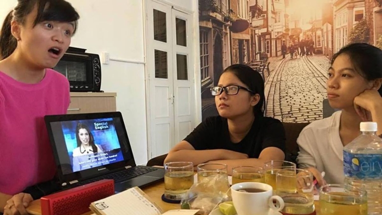 Trung tâm tiếng Anh Crazy English