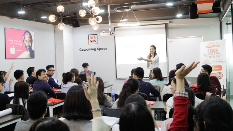 trung tâm tiếng Anh IZONE