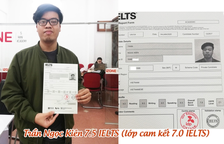 trung tâm tiếng Anh IZONE