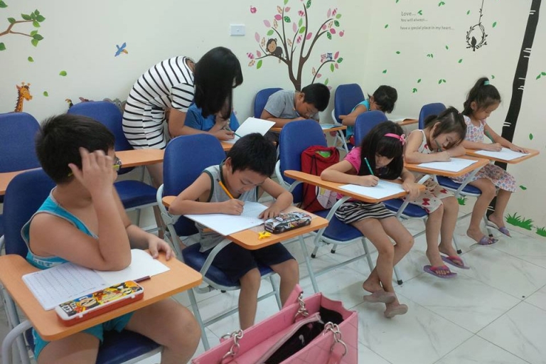 Một buổi học tại Ngoại ngữ ILanguage