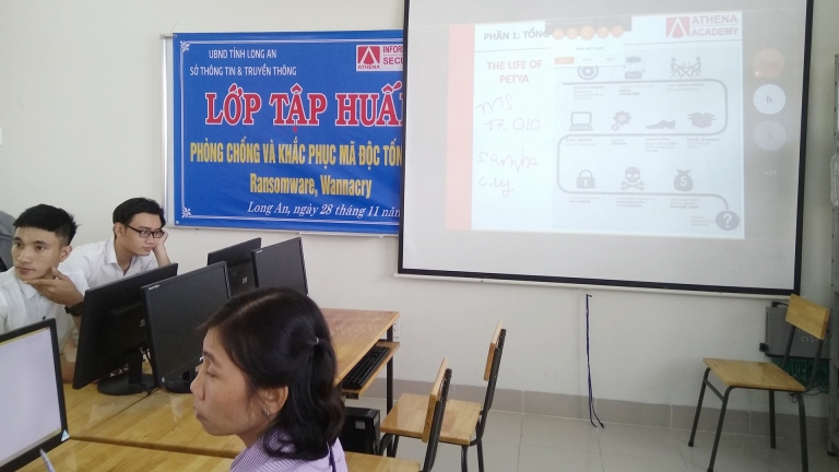 Trung tâm Đào tạo Quản trị mạng & An ninh mạng Quốc tế Athena