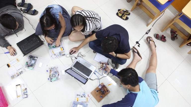 Học viện Robot và Lập trình cho trẻ TechTrain