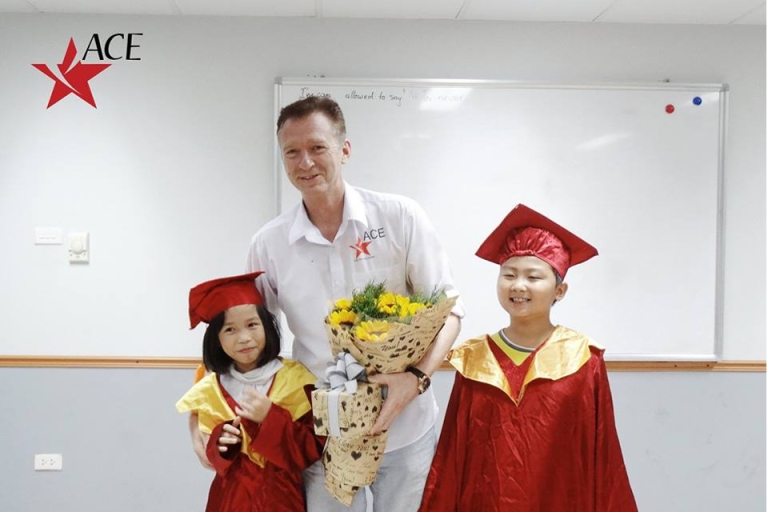 Môi trường học tập cực kì thân thiện tại ACE