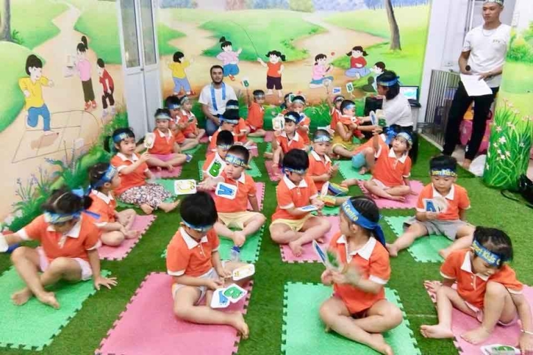 Lớp học vui nhộn của các bé