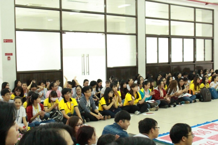 Hình ảnh các học viên của trung tâm Vietsourcing