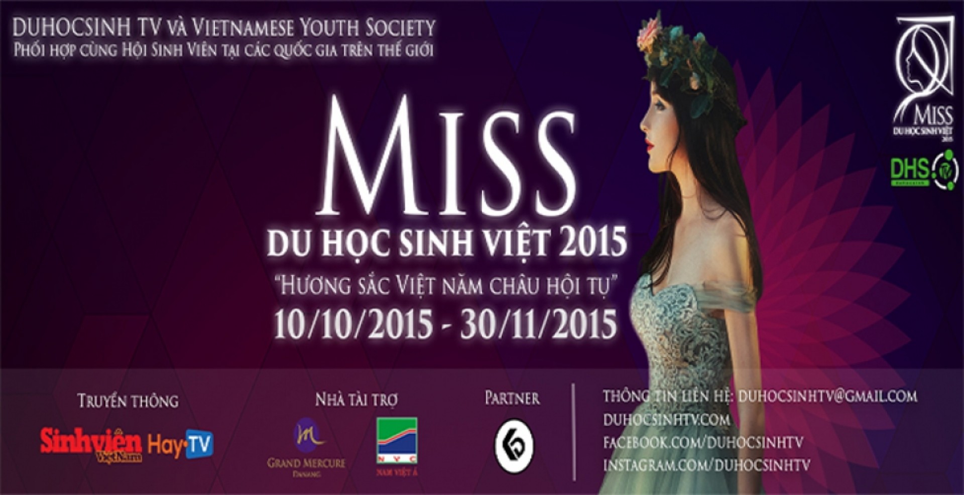 Phát Động Cuộc Thi “Miss Du Học Sinh Việt 2015”