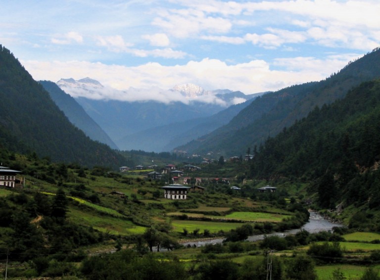 Không khí trong lành ở Bhutan