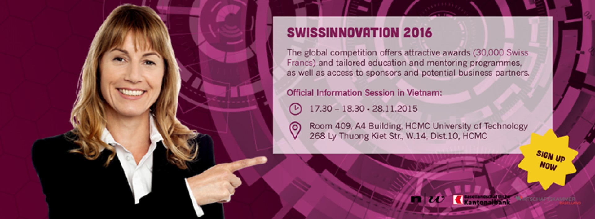 Cuộc Thi SwissInnovation Challenge  dành cho các START-UP chính thức khởi động