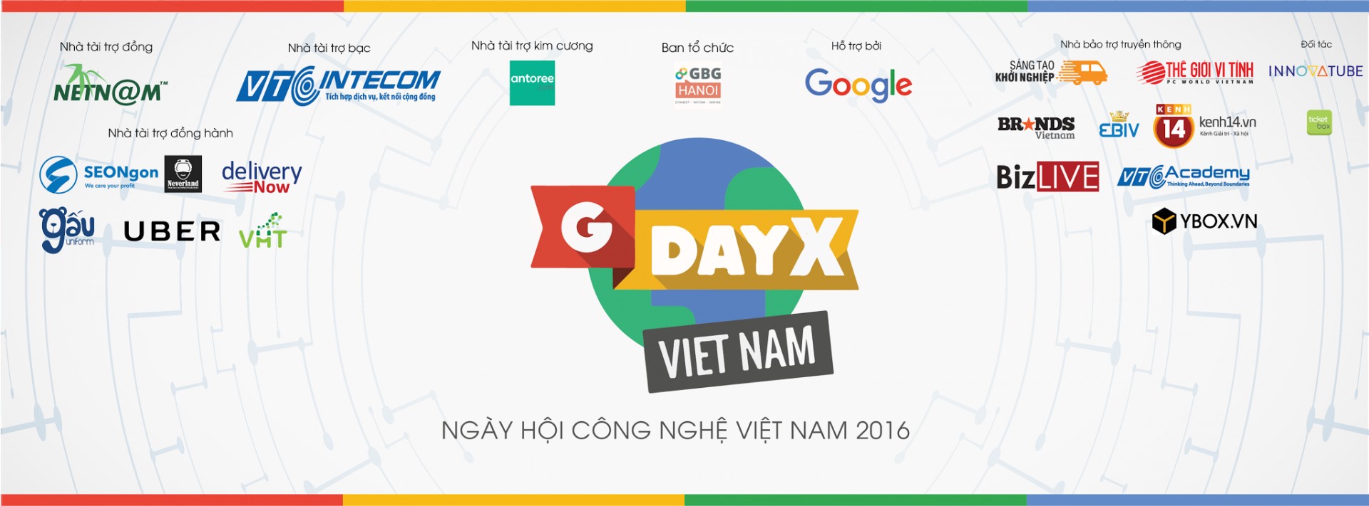 GDay X Vietnam 2016 – Ngày hội Công nghệ  Việt Nam 2016