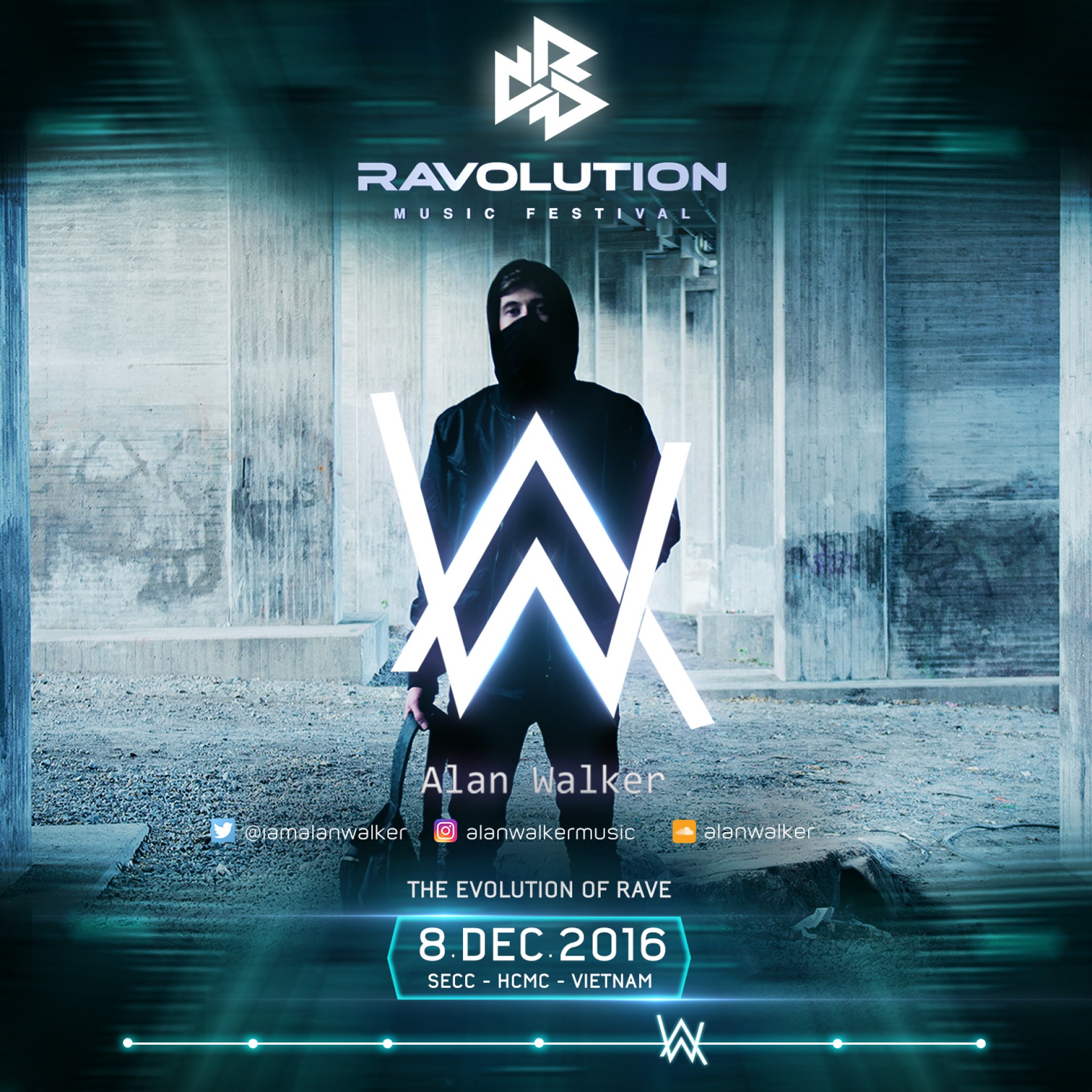 RAVOLUTION MUSIC FESTIVAL - Lễ hội âm nhạc điện tử cùng ALAN WALKER