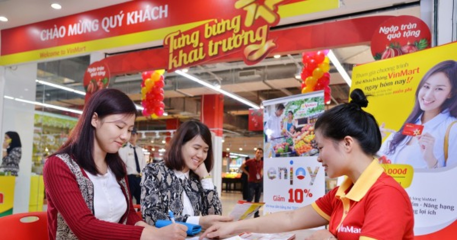 HN VinMart Hoài Đức Tuyển Dụng Nhiều Vị Trí Tháng 11/2016