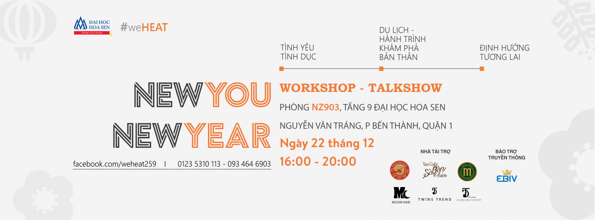 WORKSHOP – TALKSHOW “NEW YOU FOR NEW YEAR”