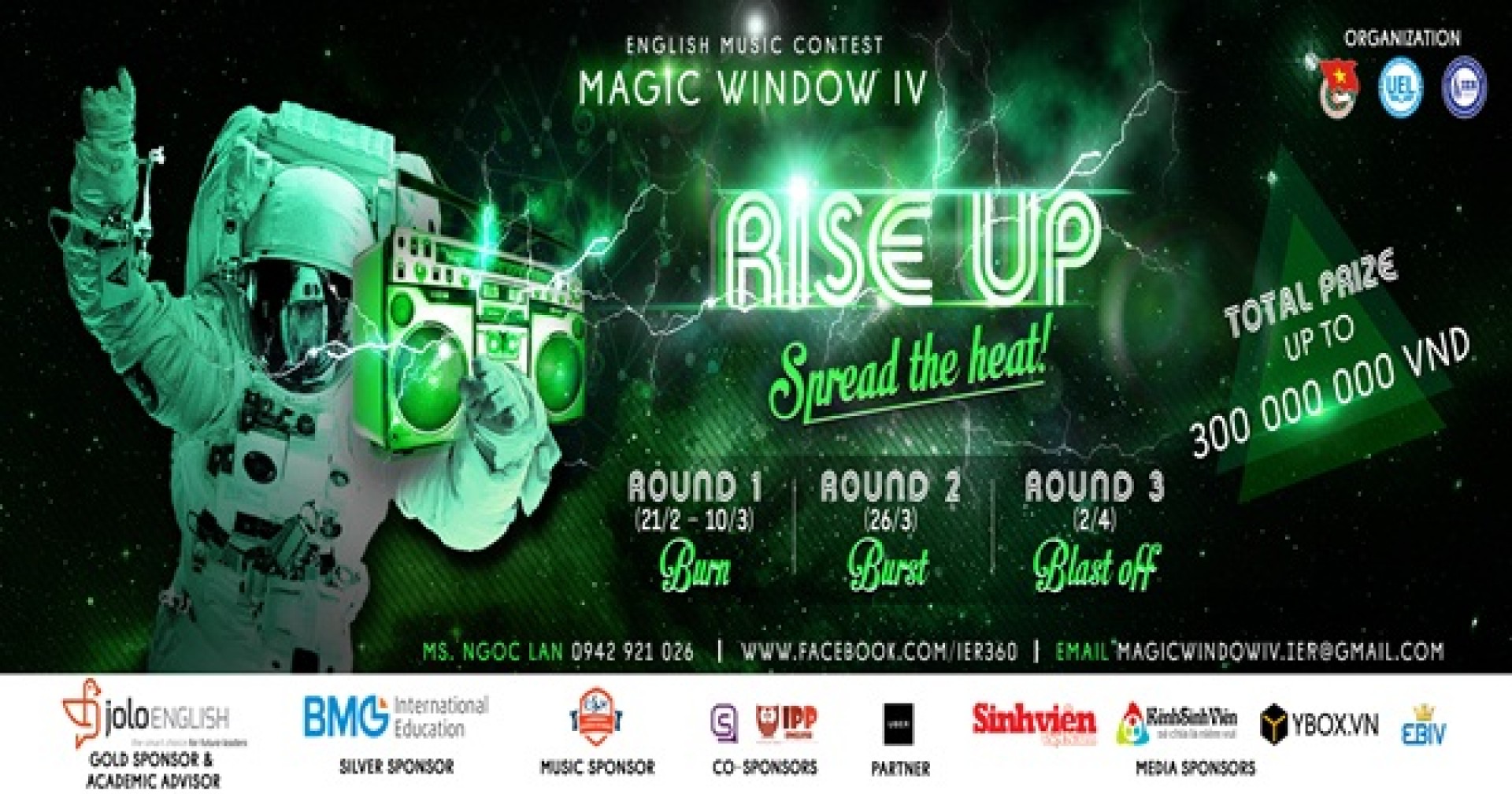 Cuộc thi Âm nhạc Magic Window IV  - Rise up and Spread the heat!