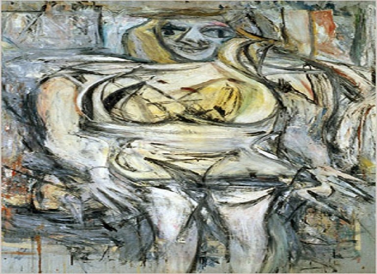 Кунинг картина 1948. Де Кунинг женщина 3. Виллем де Кунинг. Woman III (Willem de Kooning).