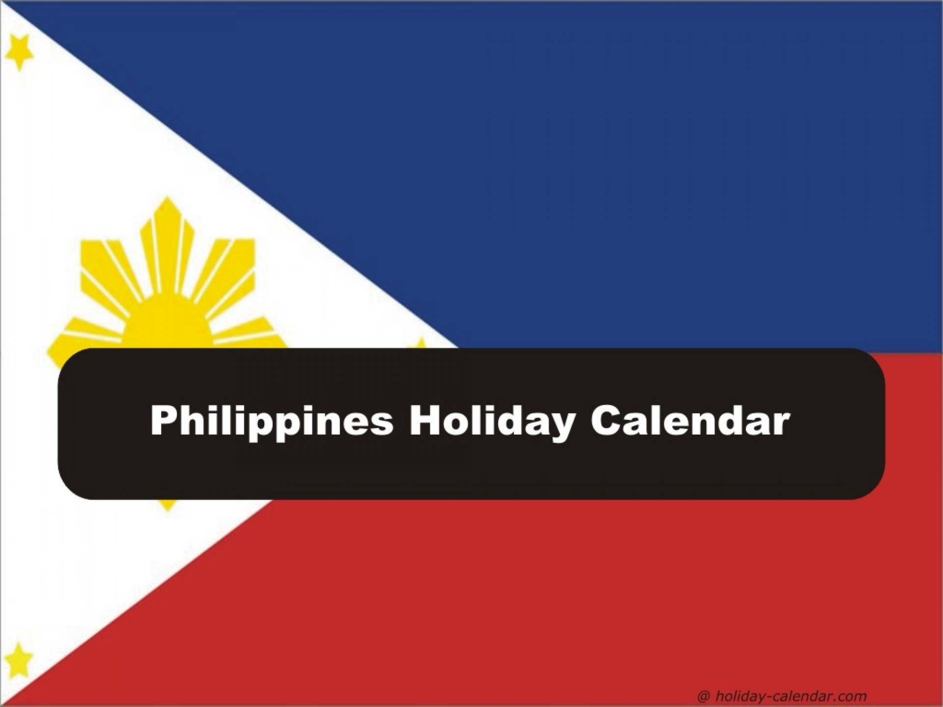 Lịch nghỉ lễ 2017 tại Philippines