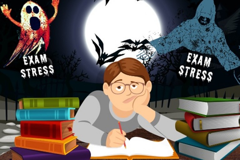 Exam stress. Avoiding Exam stress. Pass Exam stress. Class for the Exam.