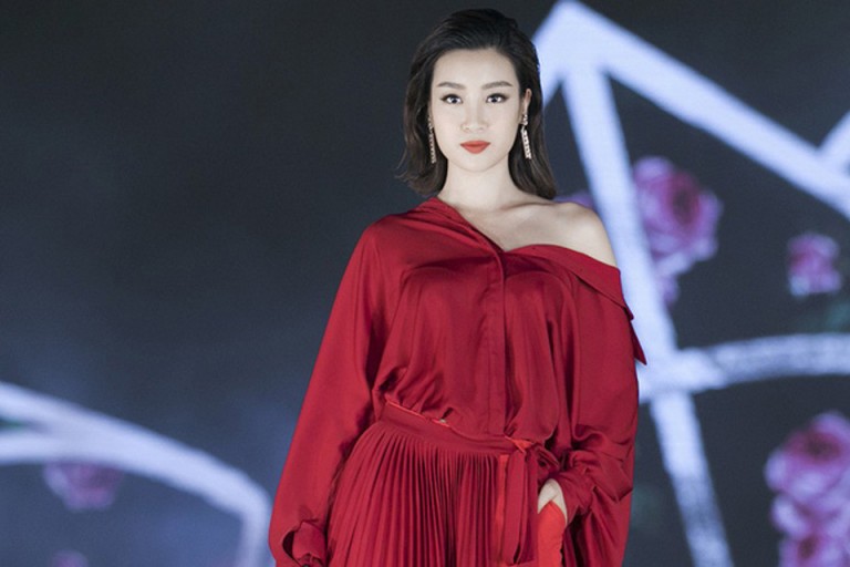 Hoa hậu Đỗ Mỹ Linh (Nguồn: Vtv)