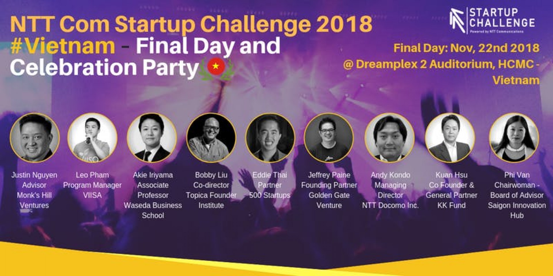 NTT Com Startup Challenge Vietnam 2018