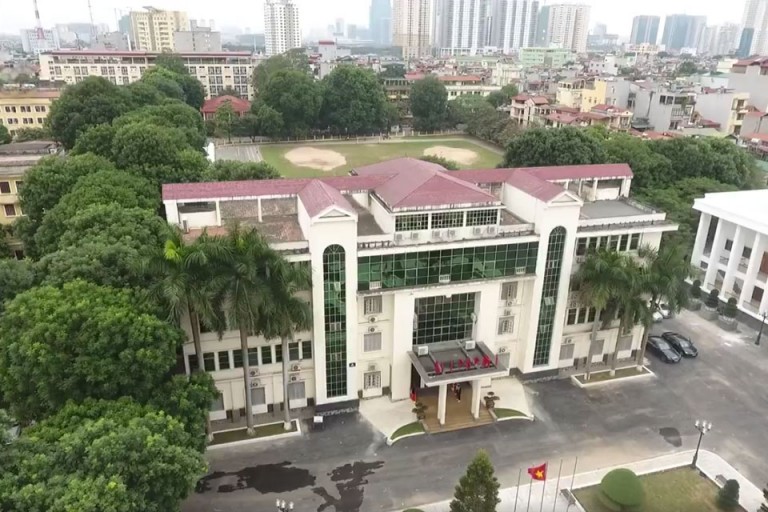 Đại học Hà Nội nhìn từ trên cao (Nguồn: Sunway HANU)