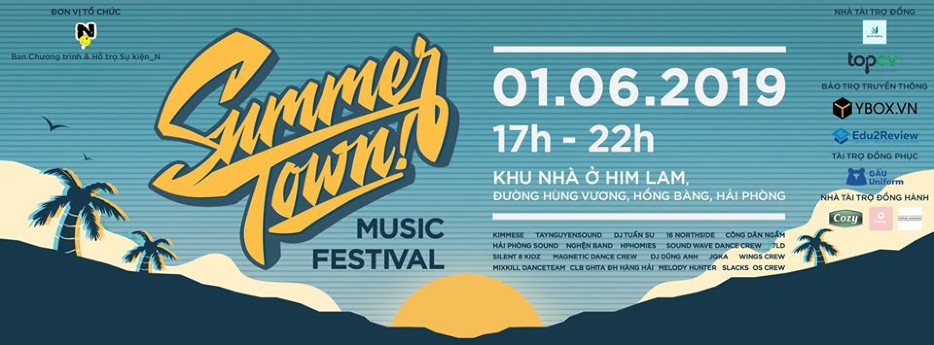Đại nhạc hội Summer Town 2019: Let the beat Heat your summer!