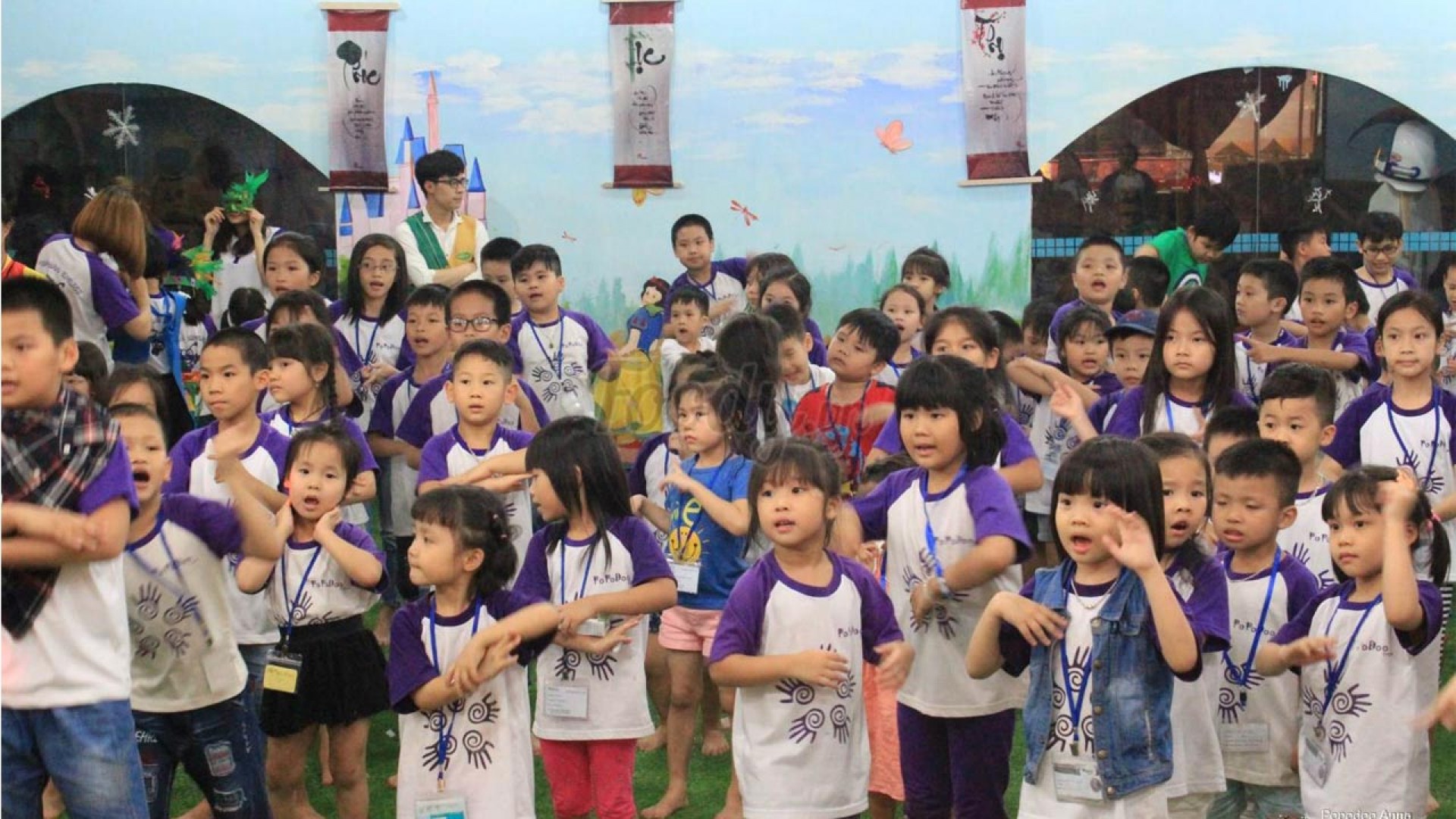 Thị xã Sơn Tây đón chào 1 trung tâm tiếng Anh trẻ em giá rẻ mang tên PoPoDoo