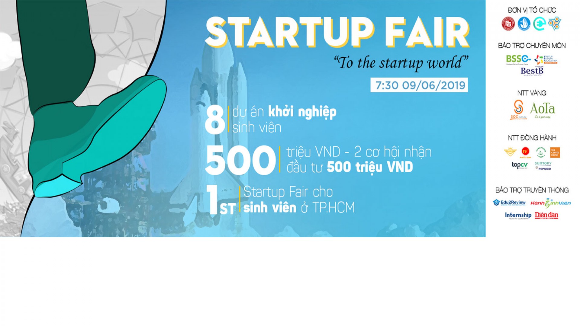  STARTUP FAIR - ROAD TO THE STARTUP WORLD