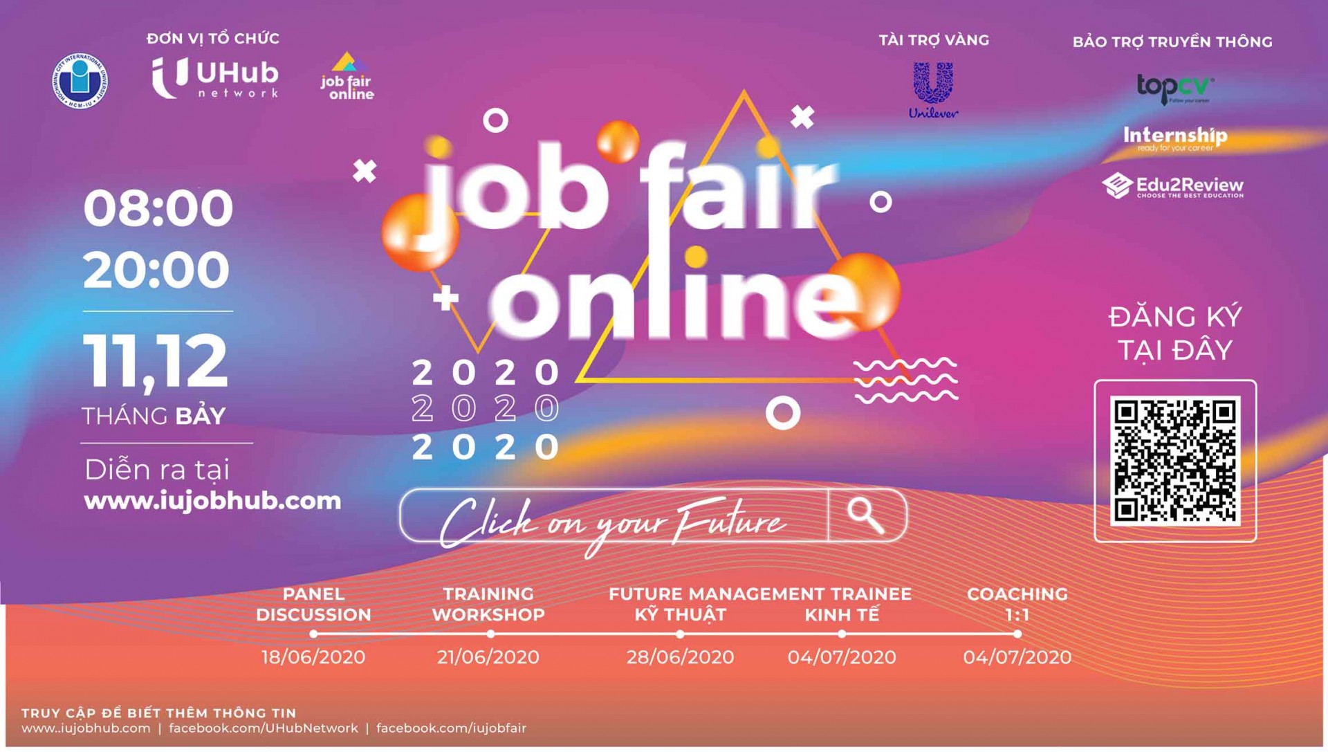 Ngày hội việc làm trực tuyến - Job Fair Online 2020