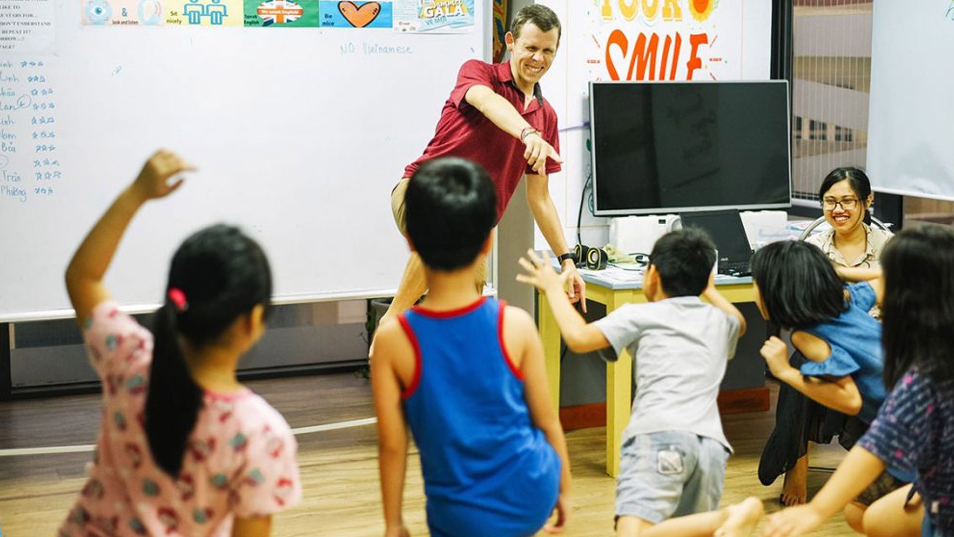 Lưu lại ngay các trung tâm tiếng Anh trẻ em Hà Đông có giáo viên nước ngoài