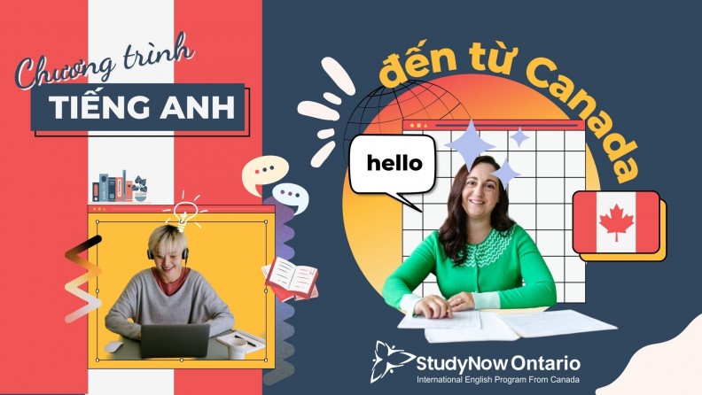 StudyNow Ontario - Học tiếng Anh giao tiếp 1:1 theo chuẩn Canada