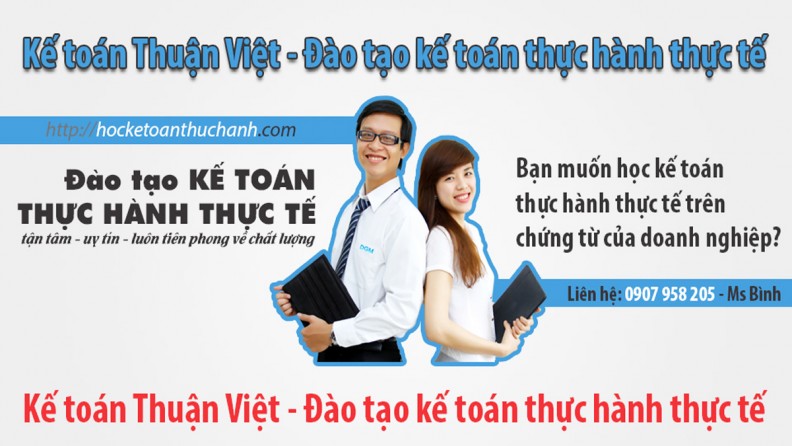 Trung tâm Kế toán Thực hành Thuận Việt