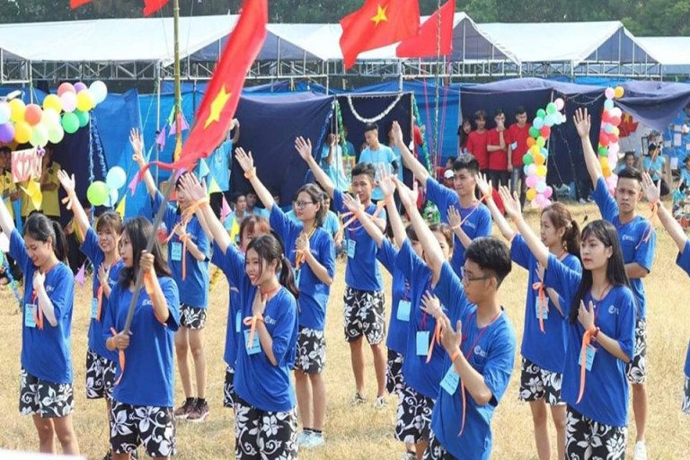 Sinh viên Trường Cao đẳng Công nghệ thông tin hữu nghị Việt - Hàn 