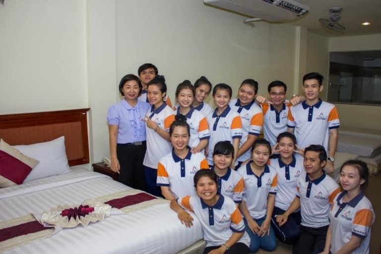 Sinh viên cao đẳng nghề Du lịch Sài Gòn có nhiều hoạt động sôi nổi