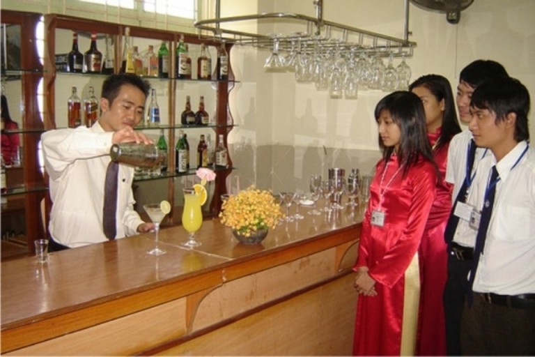 Sinh viên Cao đẳng nghề Du lịch Sài Gòn được học tại các phòng chất lượng