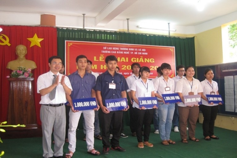 Buổi lễ khai giảng năm 2018 của trường Cao đẳng Nghề Thành phố Hồ Chí Minh