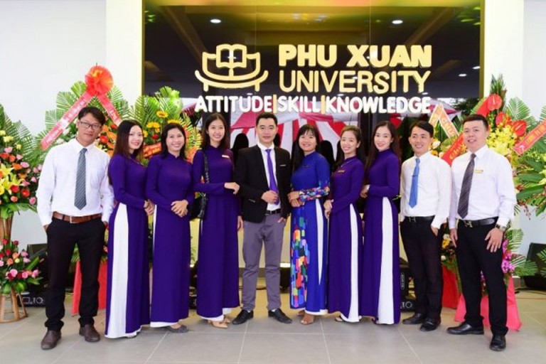 Các giảng viên tại trường Đại học Phú Xuân Huế